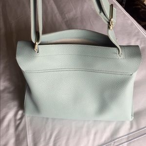 Tiffany green large shoulder bag